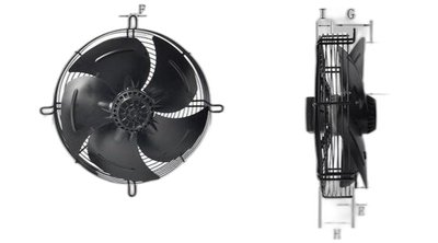 Օդափոխիչ YWF 4E 25սմ 1ֆազ