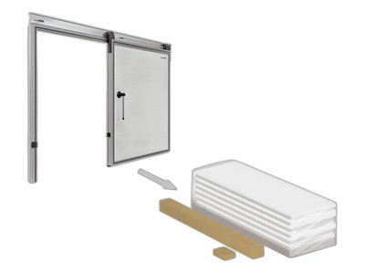 Սառնախցիկի սահող դուռ (SL7-3S-1G-E) 200 x 110 սմ (ձախ)(-) Aseh