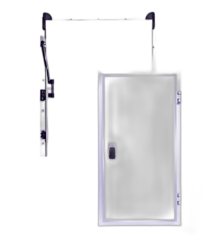 Սառնախցիկի դուռ (HR7-4S-1G-E) 190 x 90 սմ (աջ շեմով)(-) Aseh